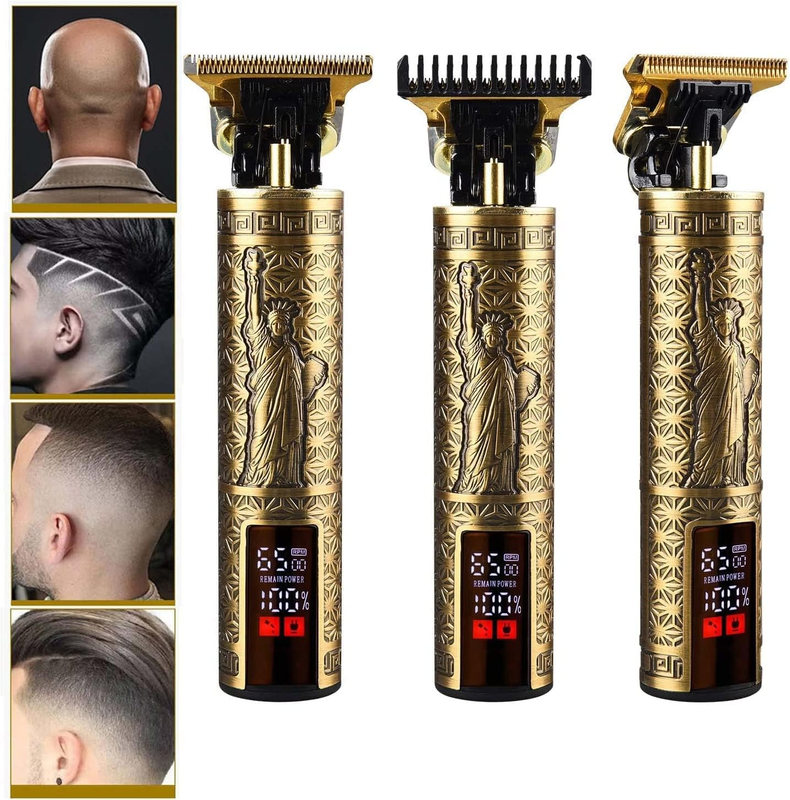 Professional Cordless Hair Clipper & Beard Trimmer - Statue of Liberty