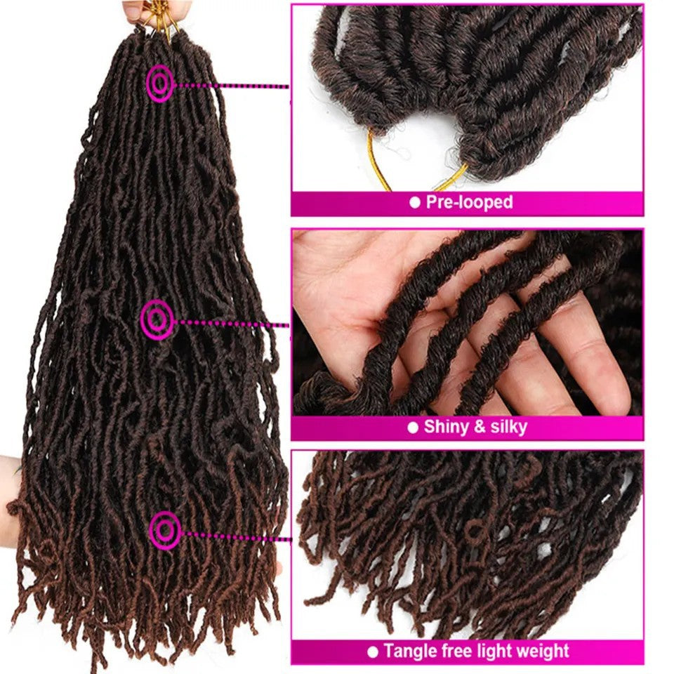 Crochet Dreadlocks Wigs for Women - Natural Hair Extension Styles