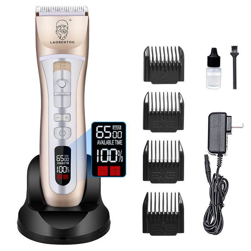 Rechargeable Electric Pet Clippers with Multiple Size & Power Options