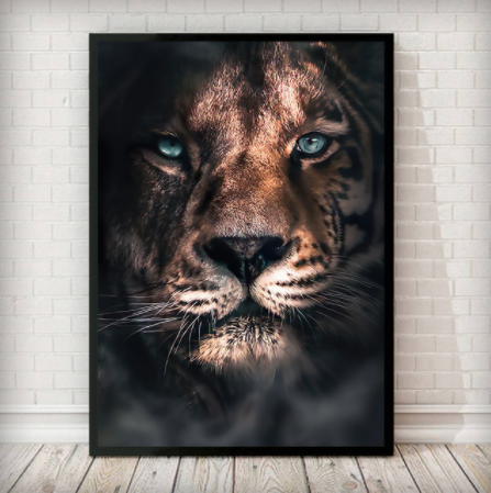 Diamond Painting Mosaic Kit Lion Tiger Embroidery Cross Stitch Art - Multiple Sizes & Styles