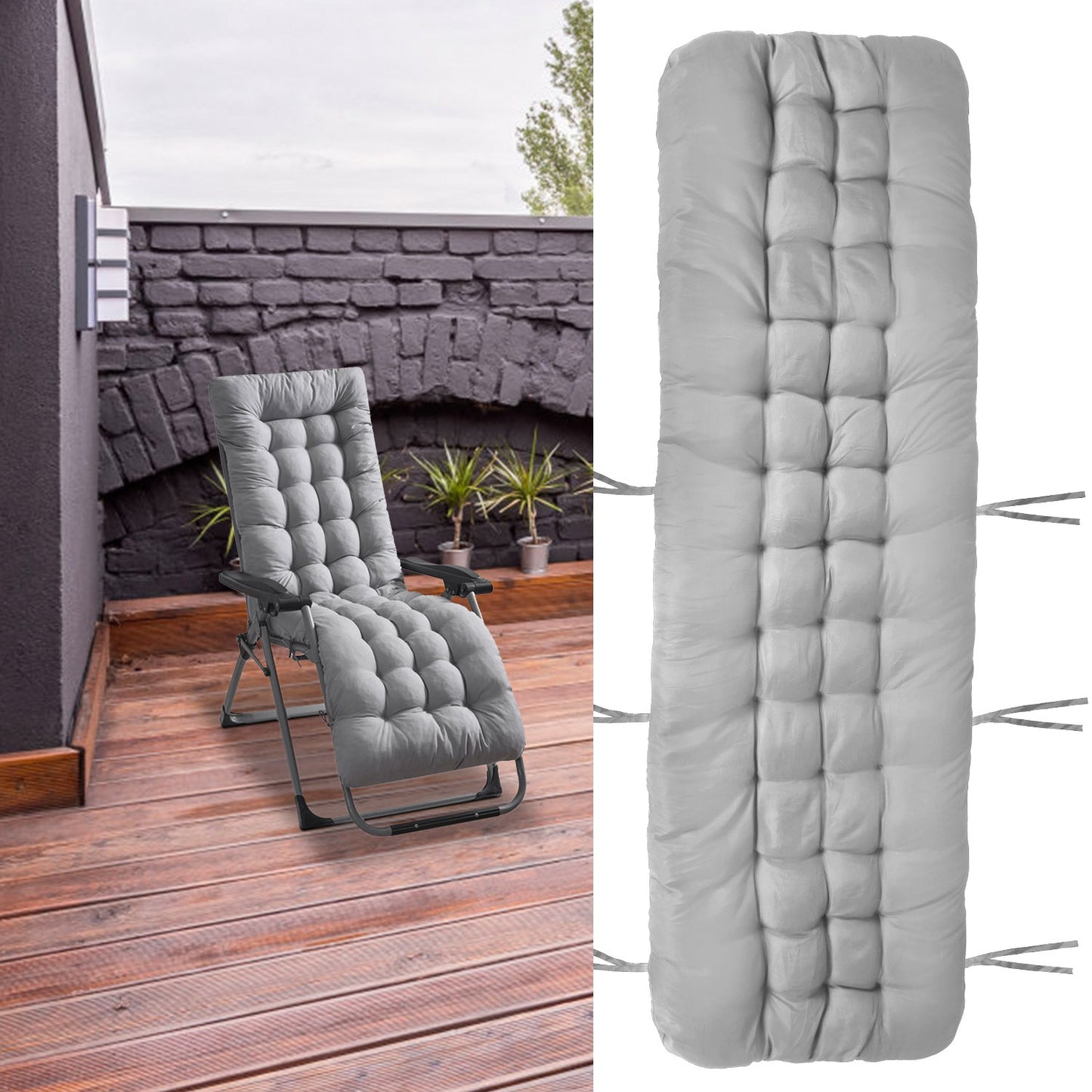 Lounger Cushion for Chaise, Rocking Chair & Sofa - Standard Size
