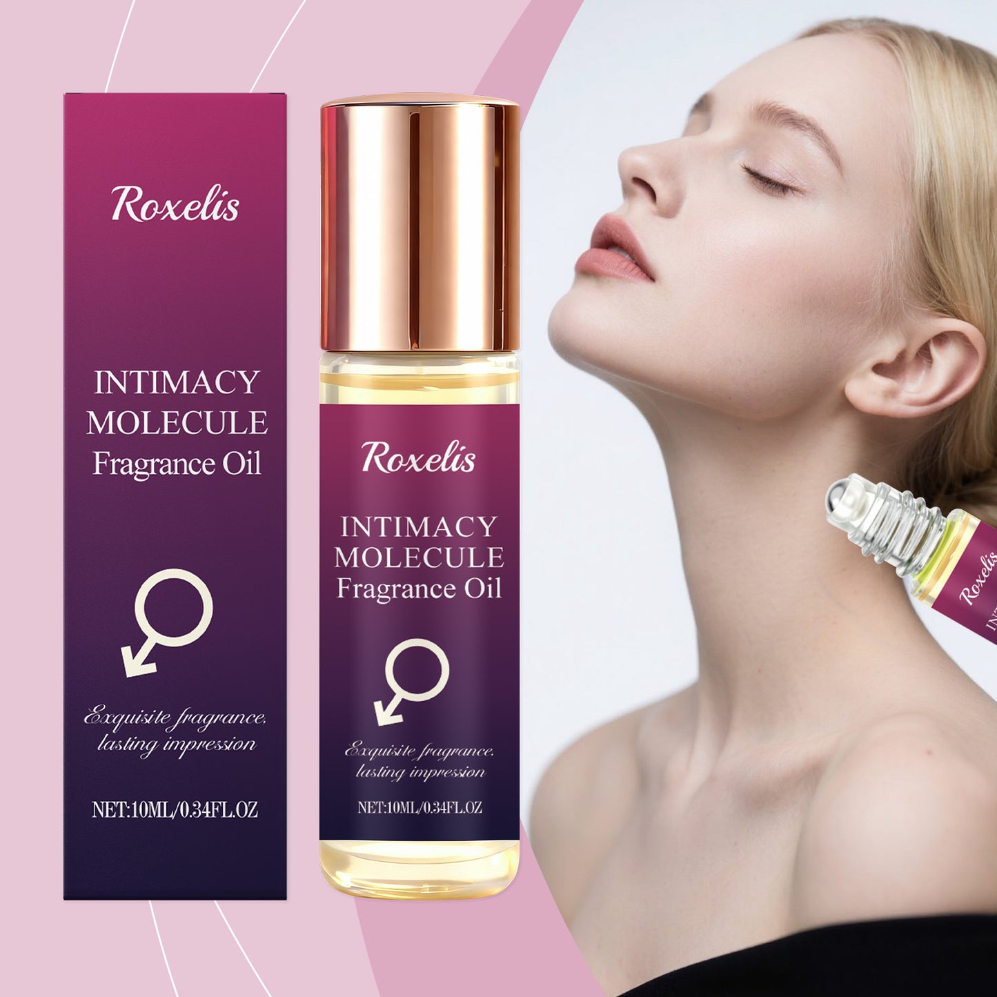 Floral Fragrance Oil for Women - 10ml Roll-On Perfume Oil