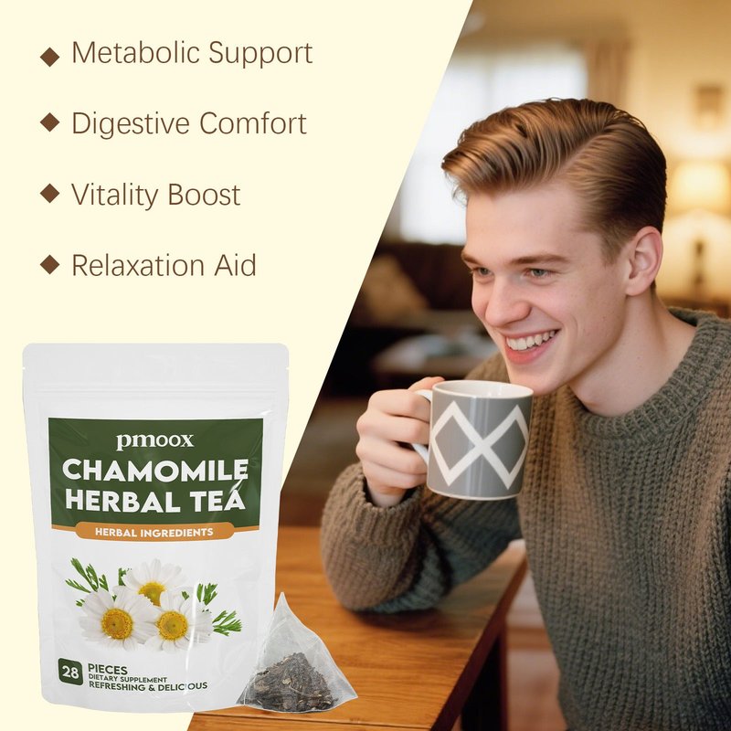 Chamomile Herbal Tea Bags - 28 Pieces