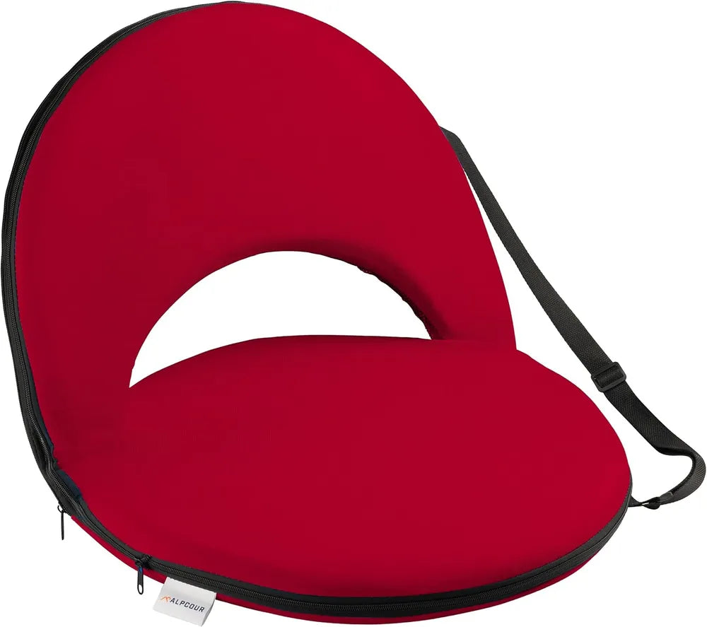 Reclining Stadium Seat - Waterproof & 6-Position Comfort