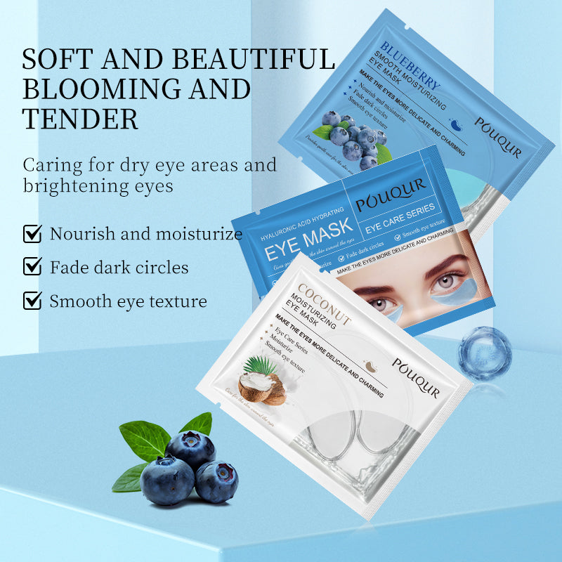Seaweed Eye Mask Soothing Pack - 10 Sheets for Relaxation
