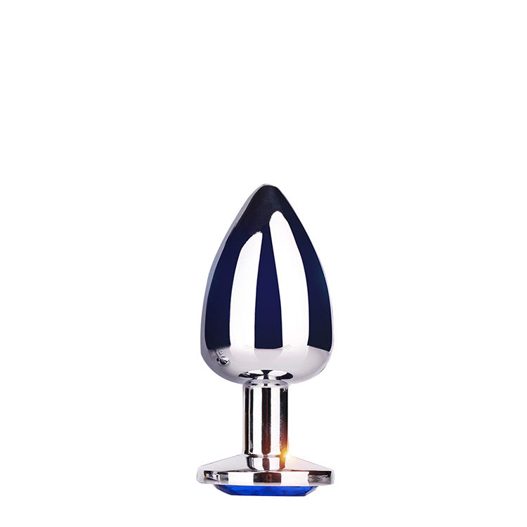 Adult Steel Butt Plug - Large, Medium & Small Sizes, Silver Metal Anal Toy