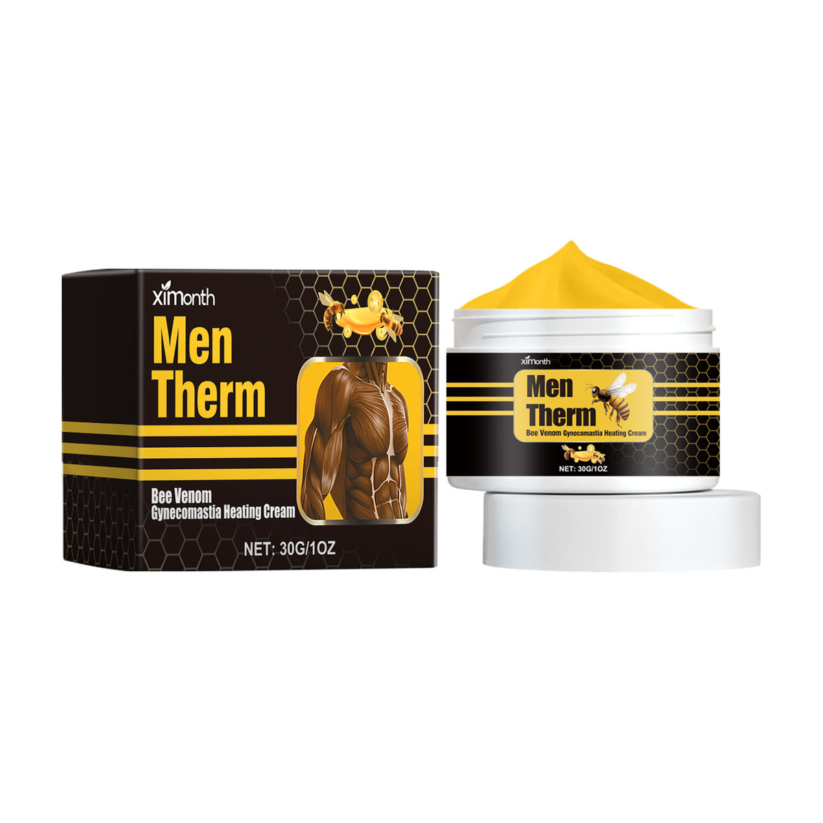 Men's Chest Firming Massage Cream - 30g