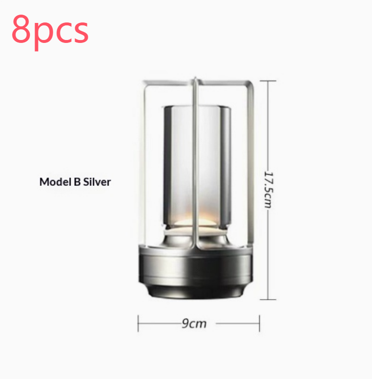 Portable Touch Control LED Night Light with 5000mAh Battery for Bedroom Camping & Home