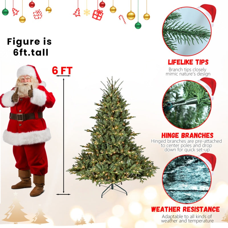 Artificial Christmas Tree - PE/PVC Mixed, Multiple Heights