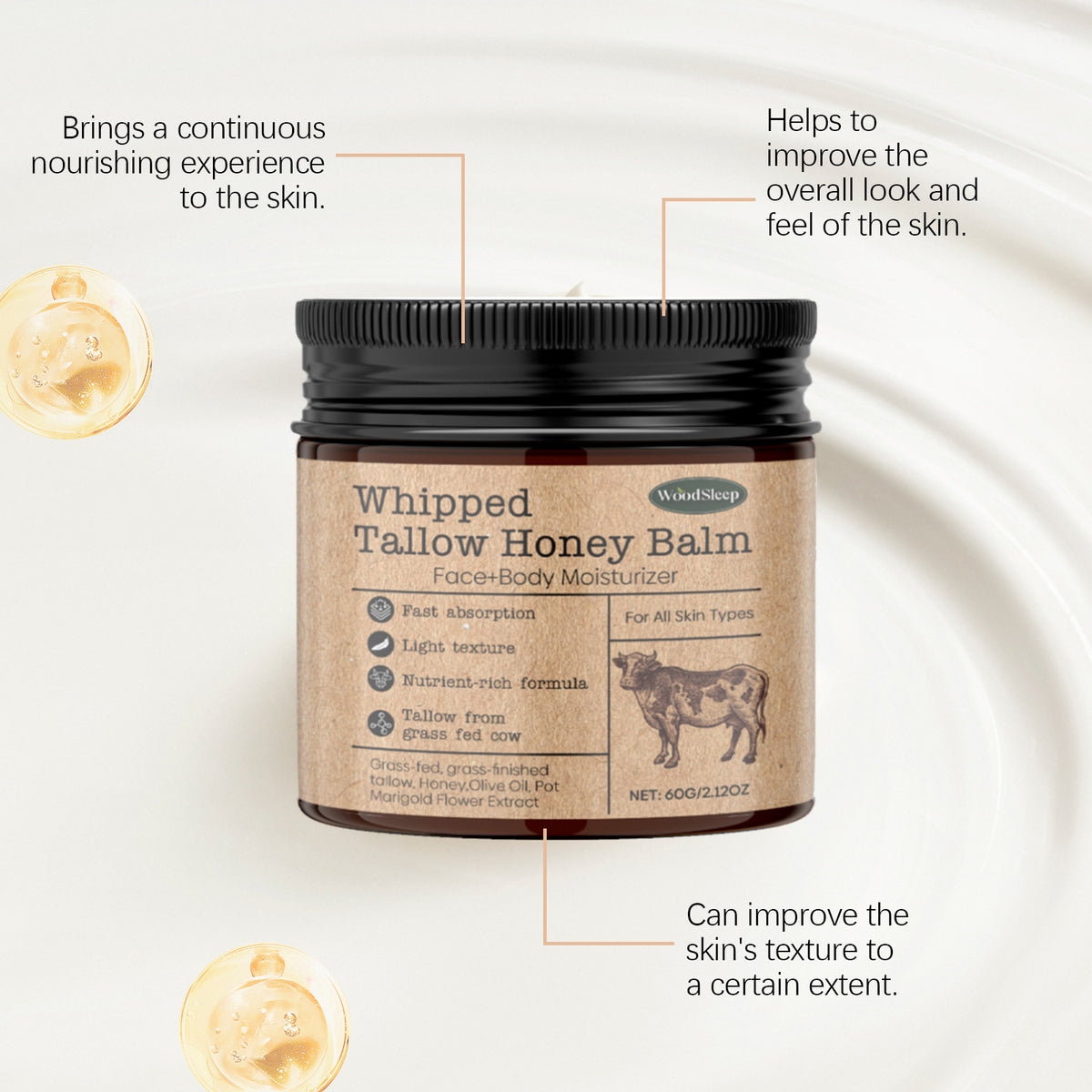 Gentle Moisturizing Dry Skin Care Hydrating Soft Body Cream