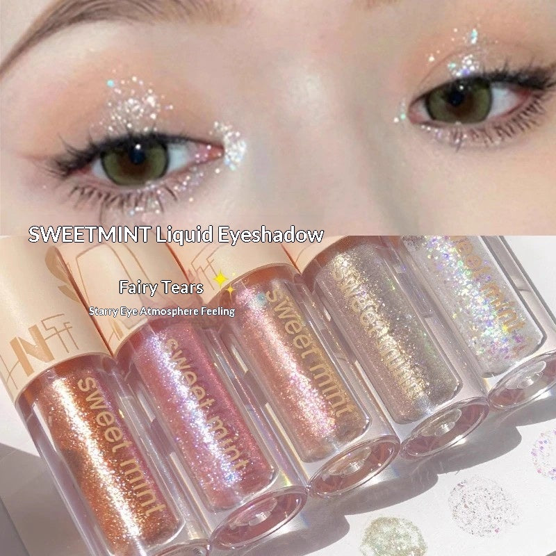 Liquid Eyeshadow with Glitter Sequins and Pearlescent Finish - Multiple Colors