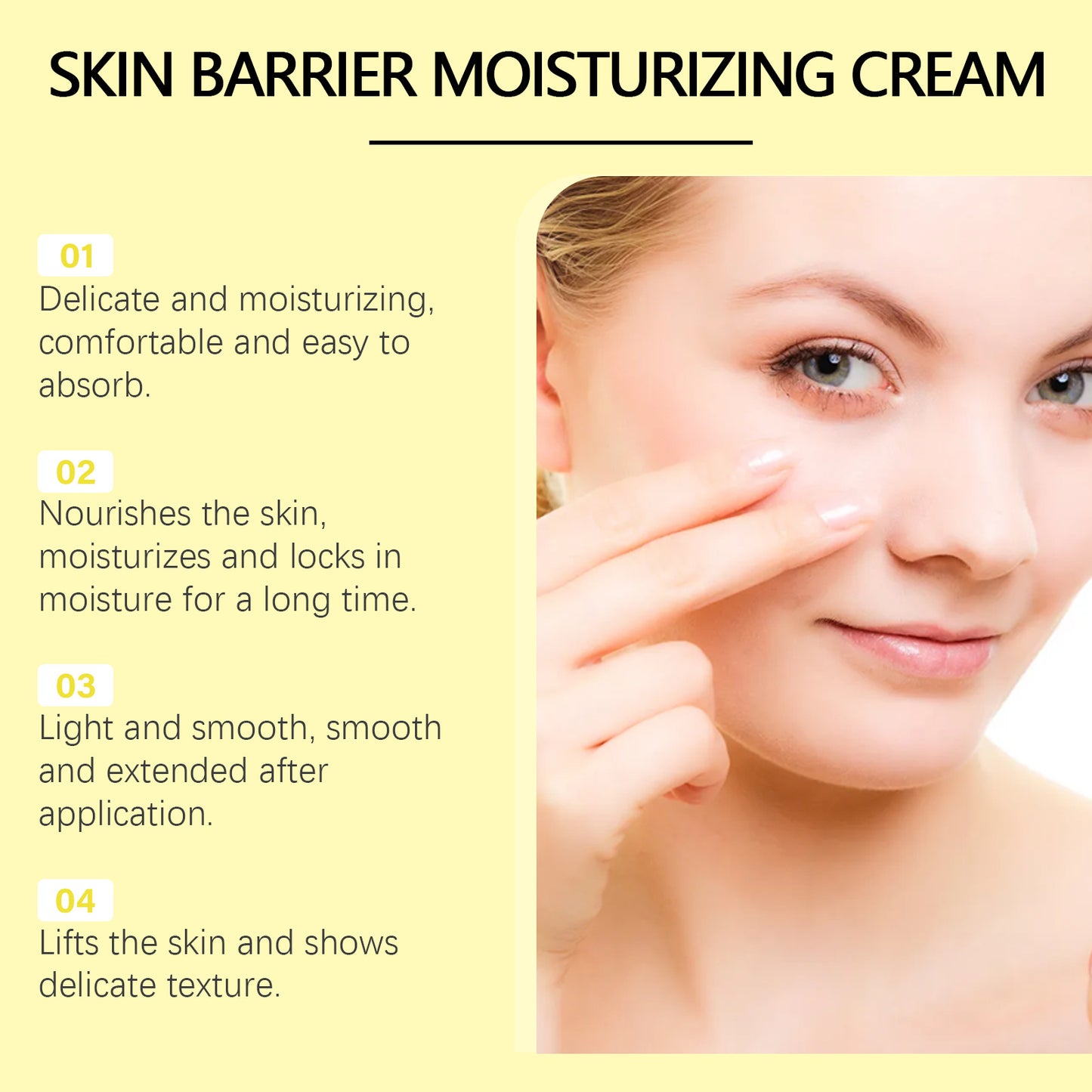 Ceramide Moisturizing Face Cream - Nourishing Hydrating Skin Care 50g