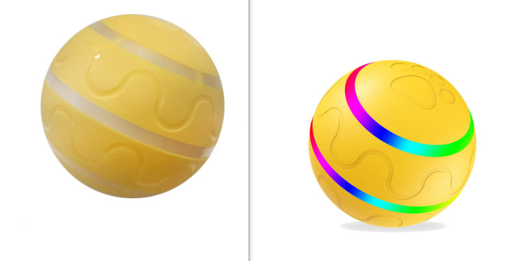 Interactive Cat Toy Ball - Self-Rotating, USB Rechargeable, Safe for Cats