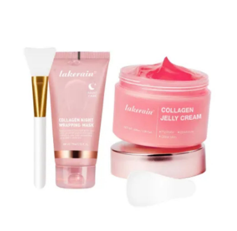 Hydrating & Firming Collagen Jelly Facial Mask 75g Set