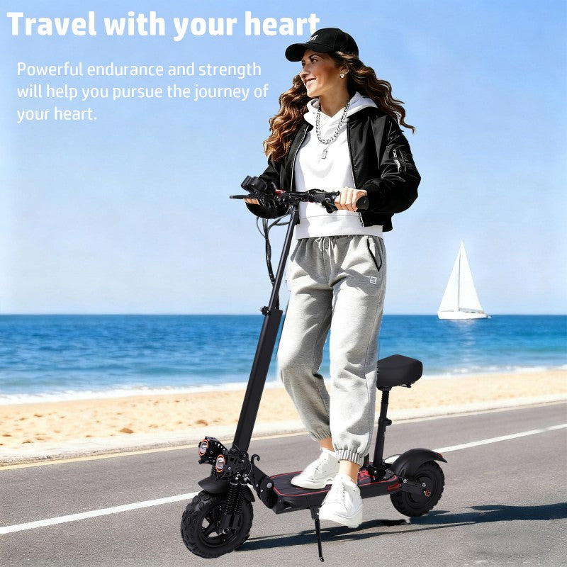 Electric Scooter D02 Pro - 1200W, 48V 18Ah, Off-Road