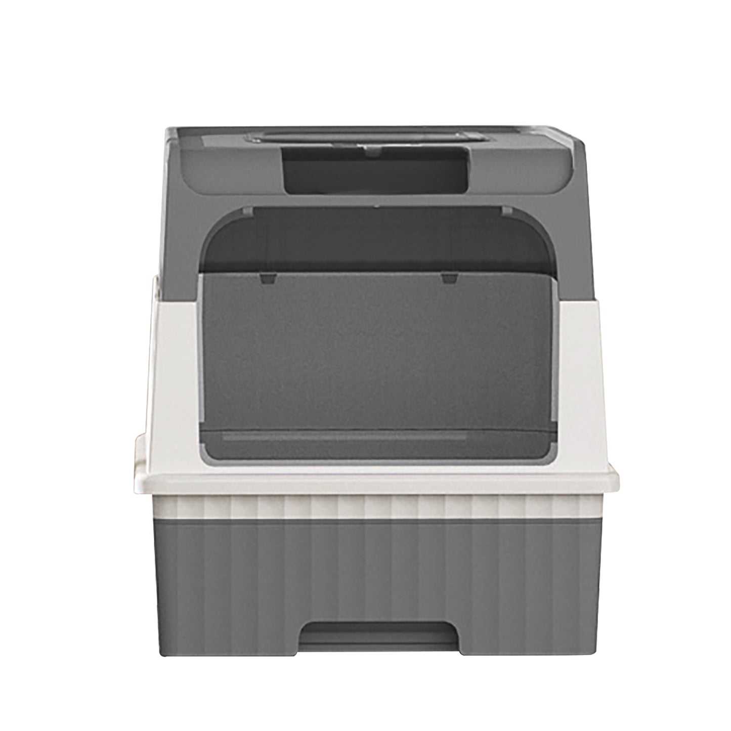 Self Pickup Cat Litter Box with Magic Cube Design - Multiple Colors Available