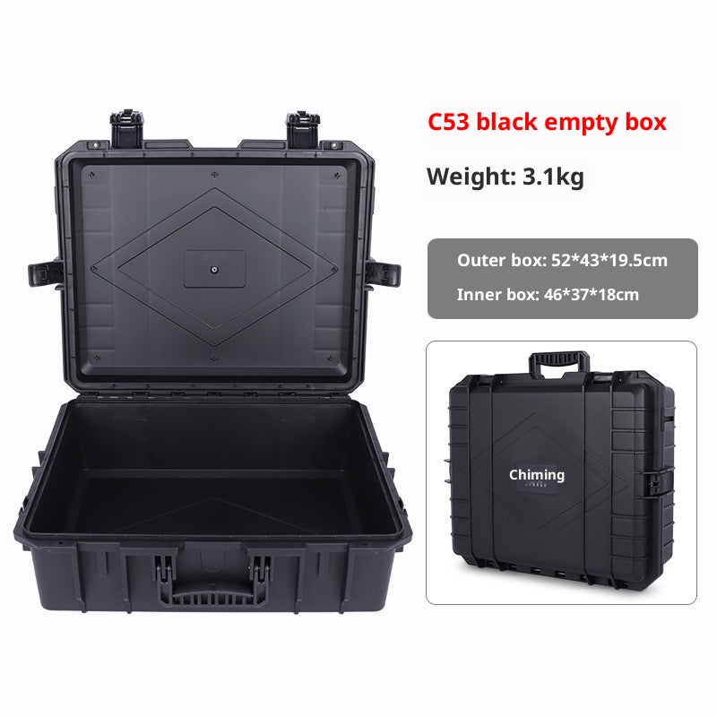 Portable Plastic Toolbox for Home Storage and Organization
