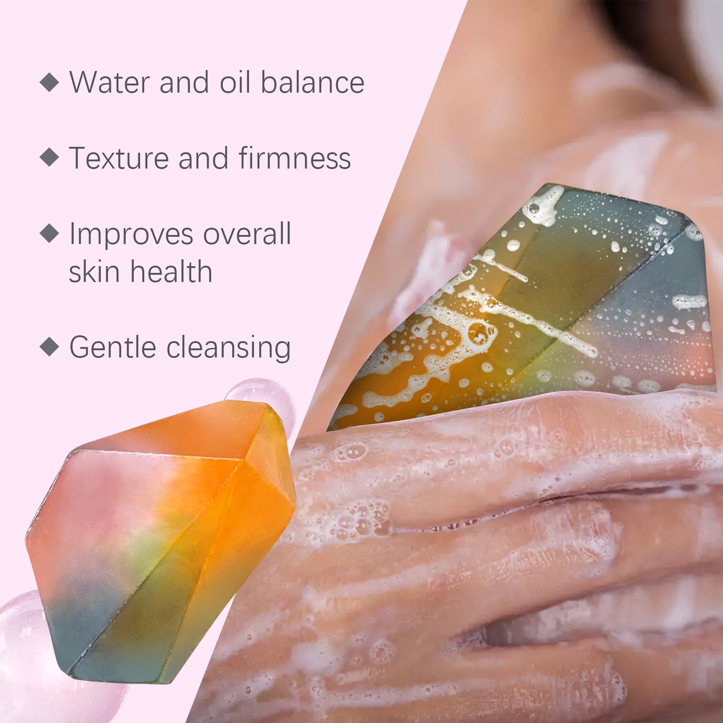 Sea Salt Slimming Bath Soap - Moisturizing Body & Face Cleansing Bar