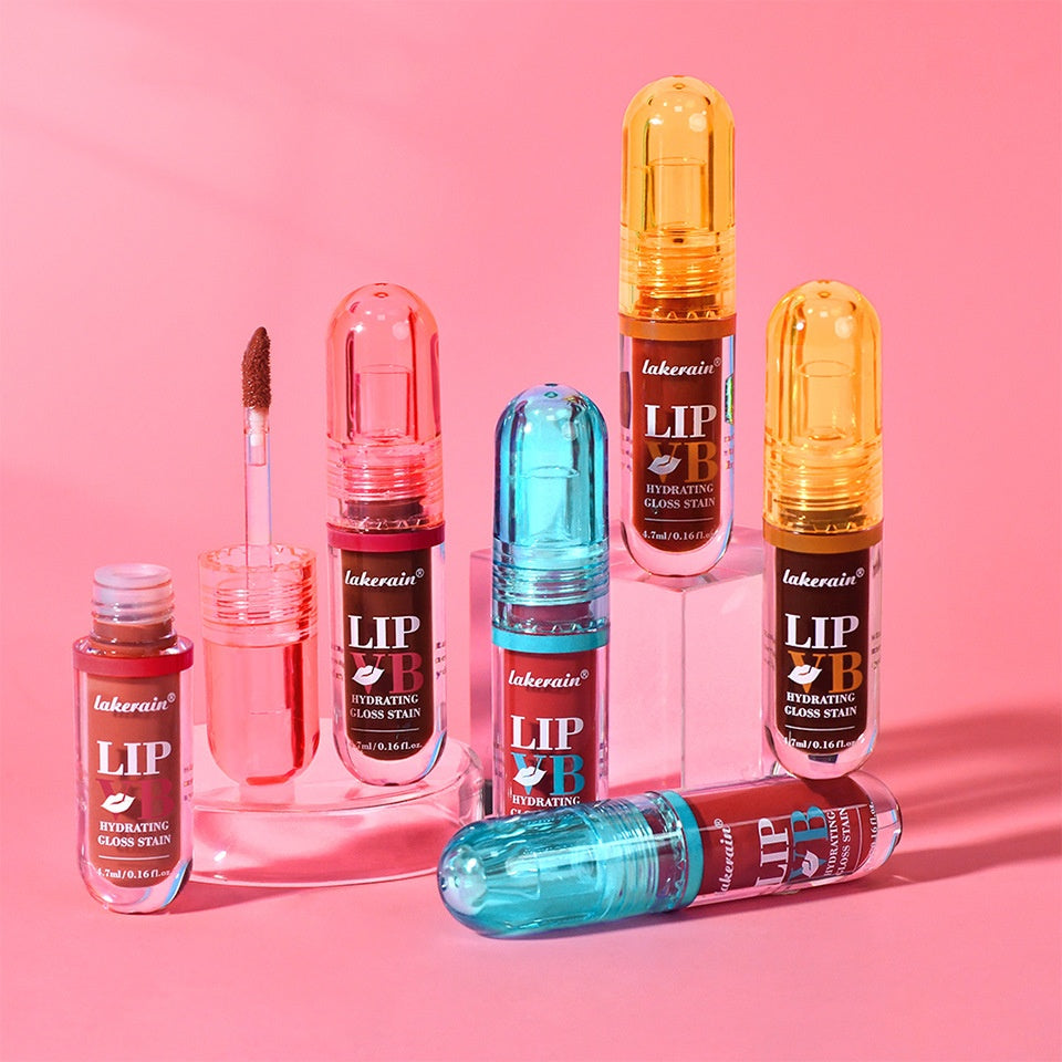 Hydrating Lip Gloss Set - Long-Lasting Moisturizing Lip Color, 6 Shades