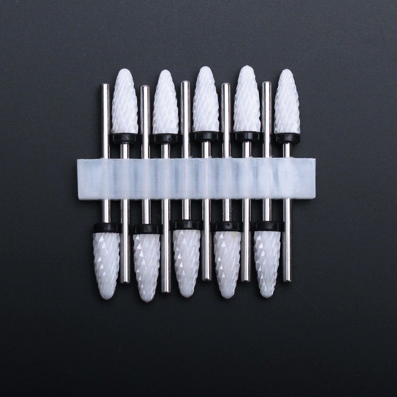 Ceramic Nail Drill Bit Set - Exfoliating & Polishing Tool
