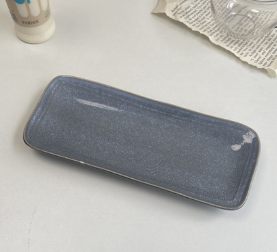 8-Inch Ceramic Plate Set for Kitchen Storage - Multiple Styles