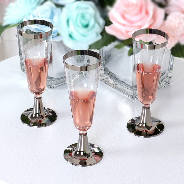 Disposable Plastic Serving Tray for Birthday Party and Picnic, Multiple Styles & Sizes