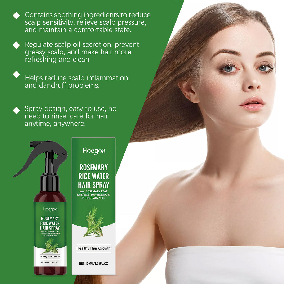 Hair Dry And Manic Moisturizing Care Spray