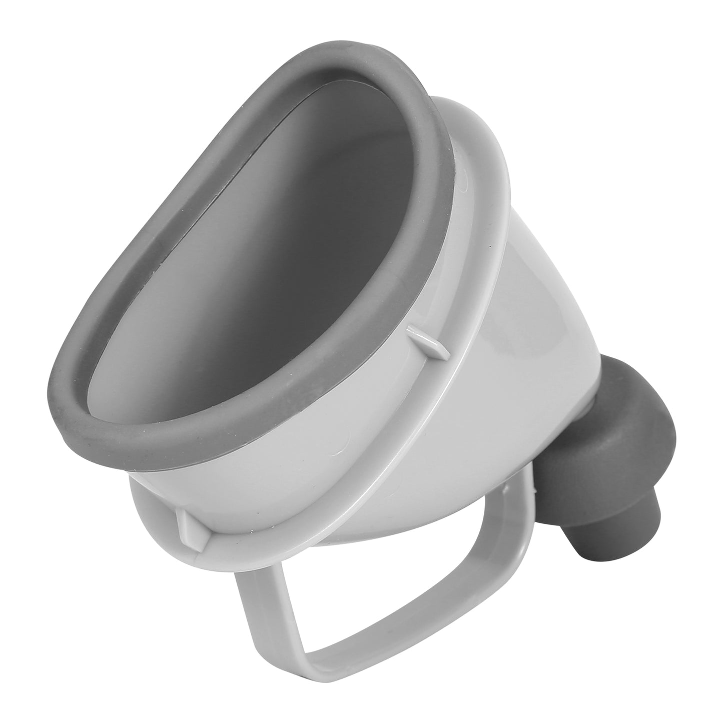 Portable Emergency Urinal Funnel for Camping & Travel - Gray