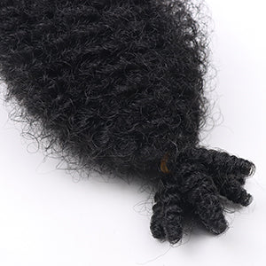 22-Inch Spring Twist Crochet Hair Extensions - Afro Curly Synthetic Wig