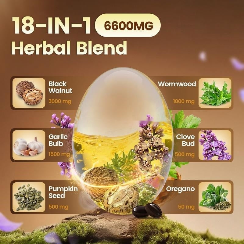 Black Walnut Soft Capsules 240 Tablets