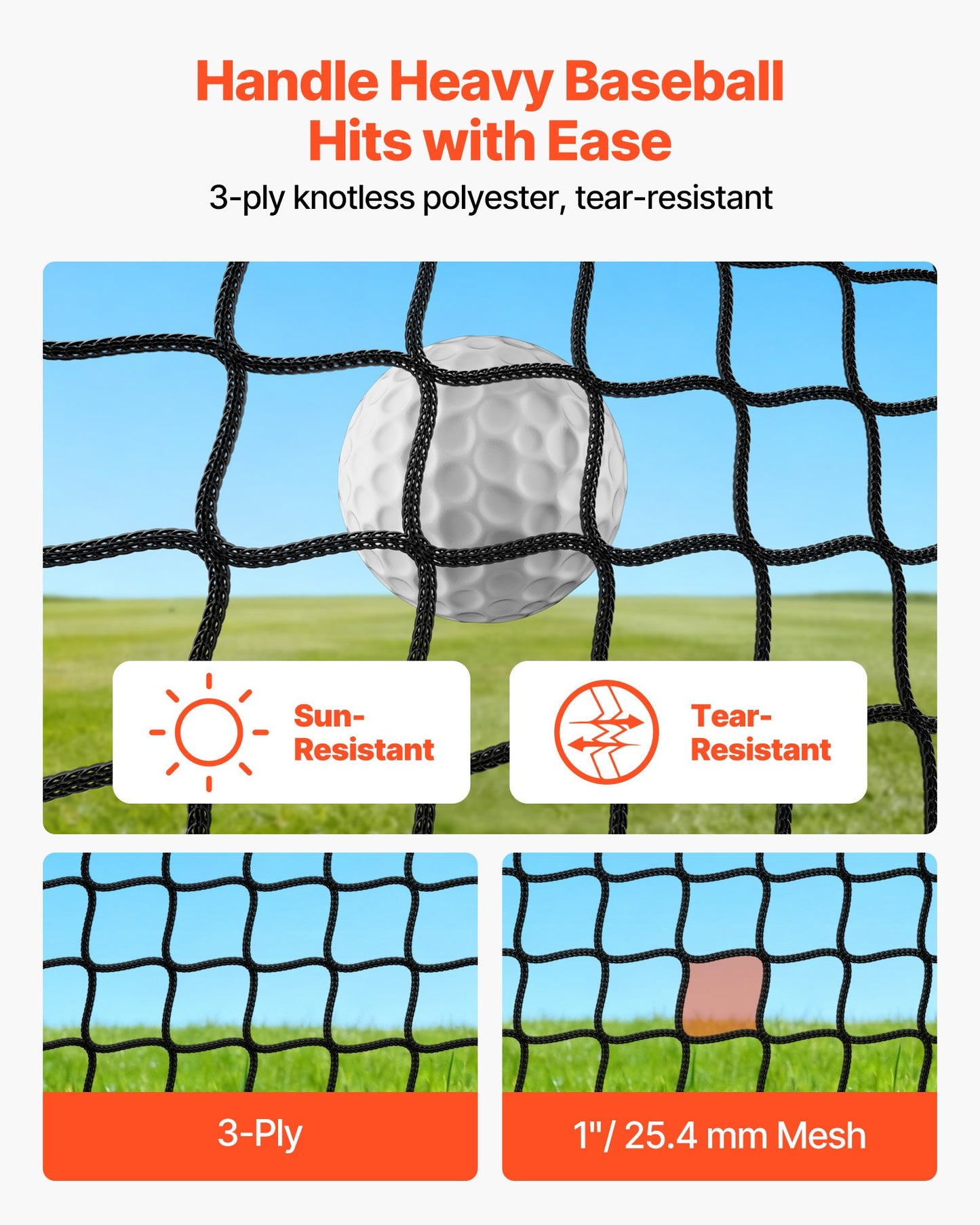 Golf Practice Net 10x10x10 ft with Targets for Indoor Outdoor Training