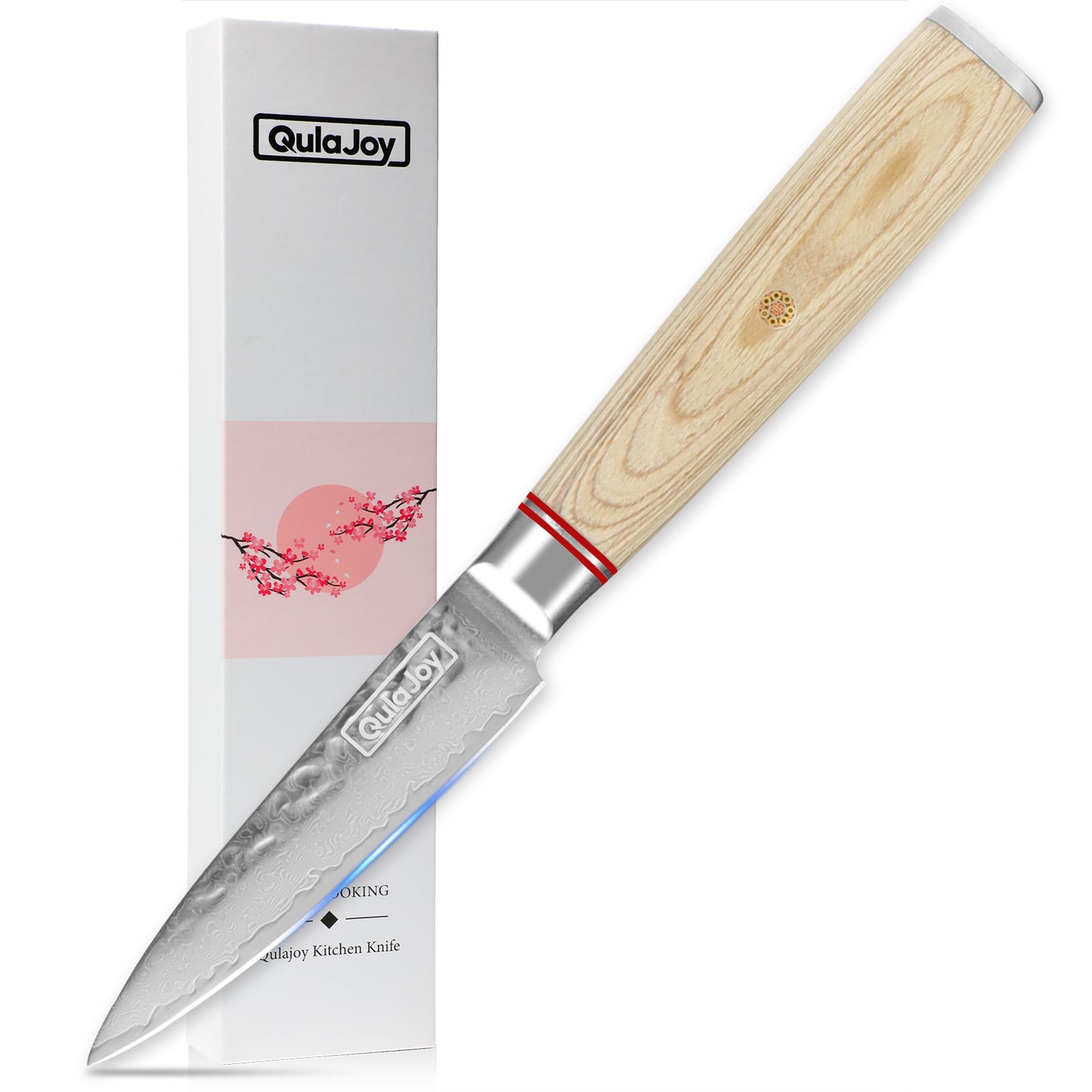 Professional 6.9 Inch Nakiri Knife - 67-Layers Damascus Steel