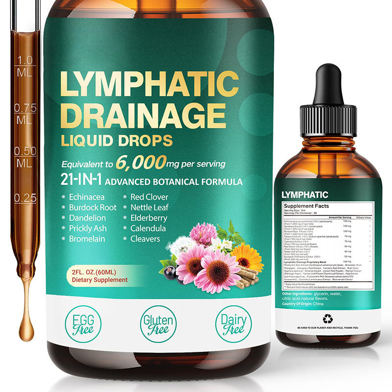 Lymph Drainage Drops - 60ml Vial