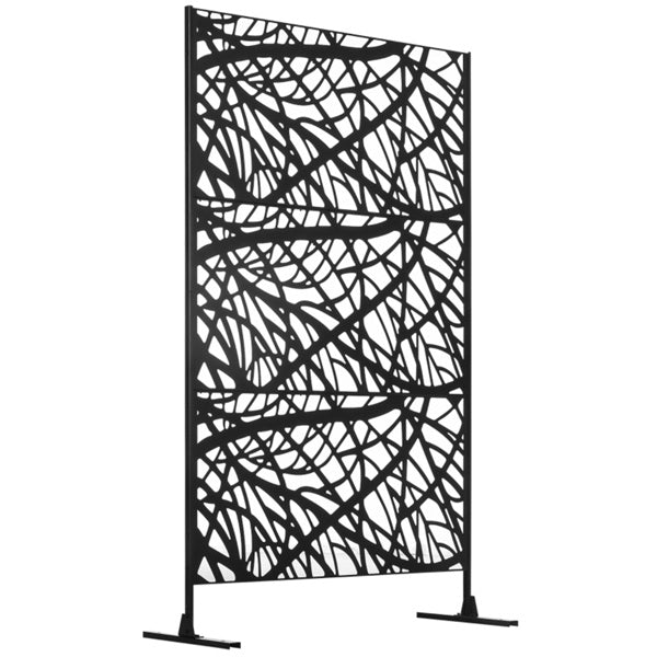 Outdoor Privacy Screen - Twisted Branches Design, 3 Panels