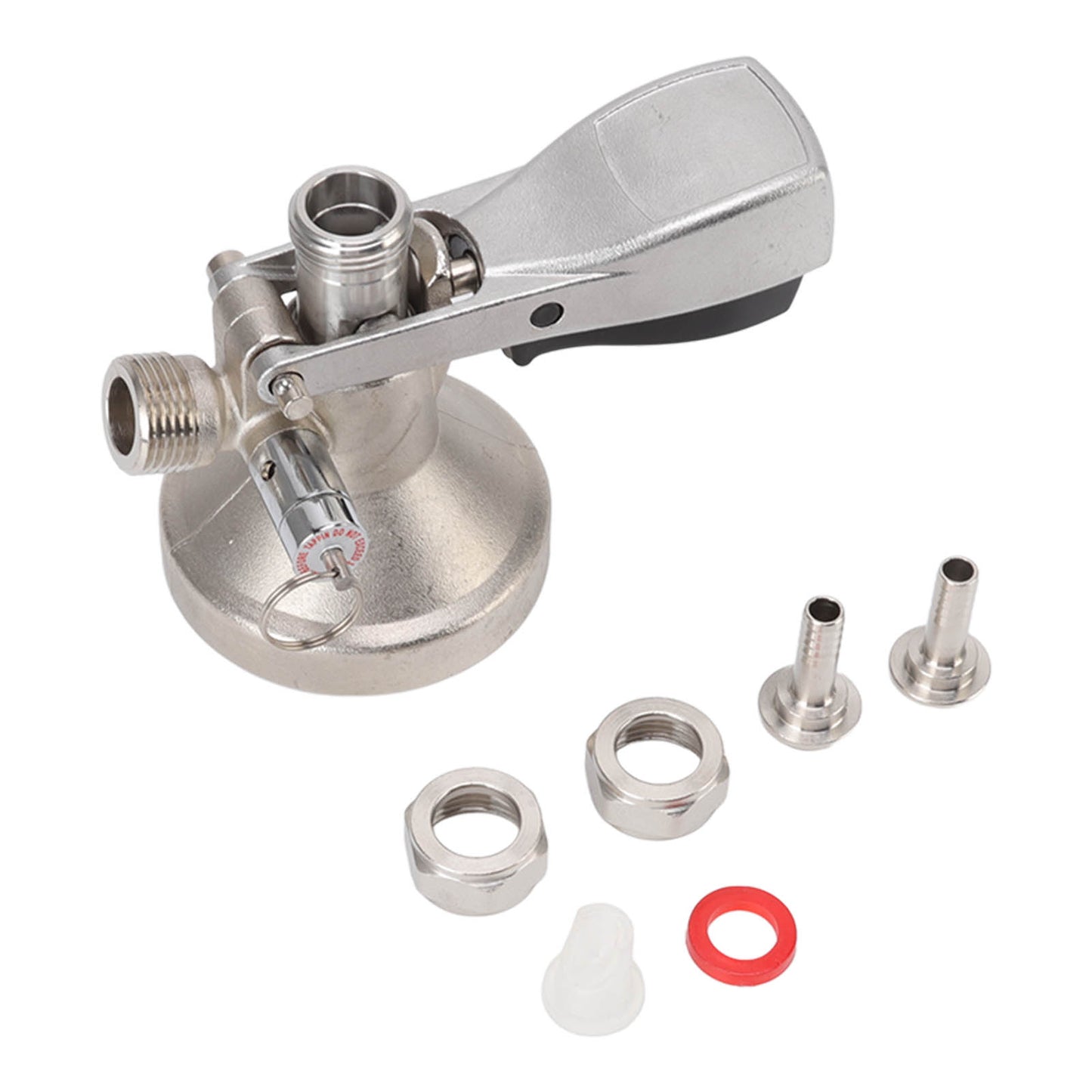 G Type Beer Keg Coupler Stainless Steel Probe Brass Body Triangular