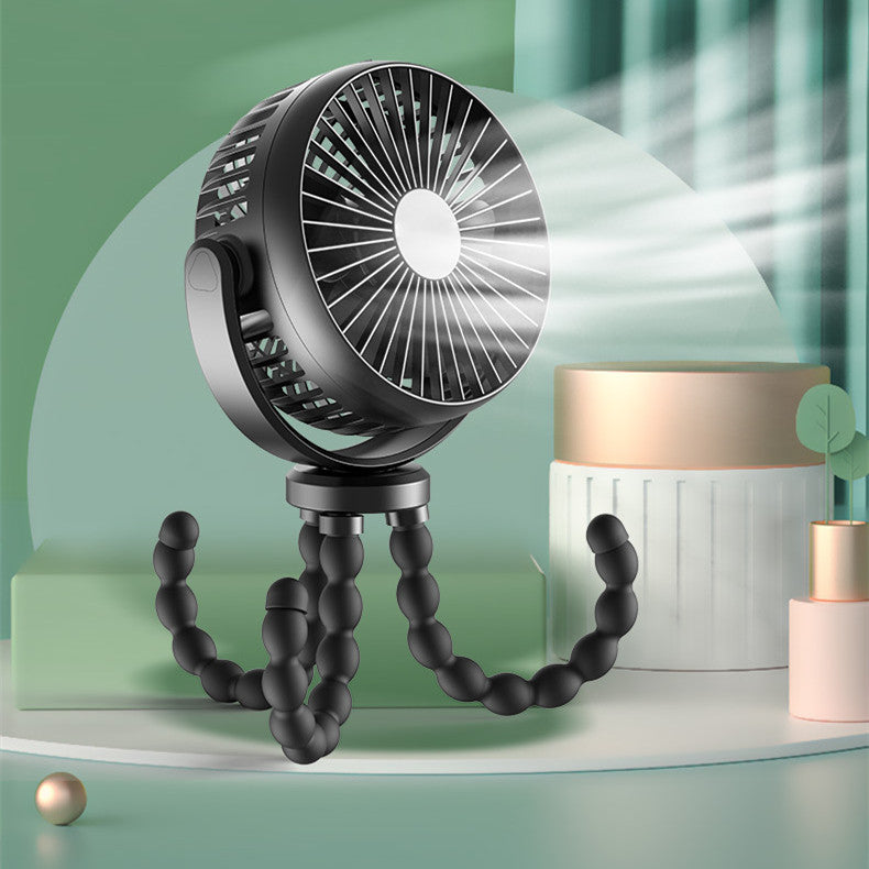 Octopus Portable Handheld USB Fan - 5200mAh Battery