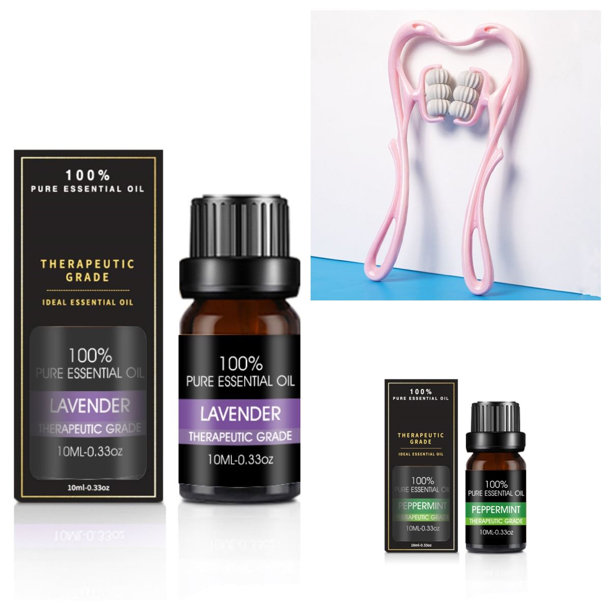 Natural Therapeutic Grade Essential Oil - 10ml Aromatherapy Fragrance Collection