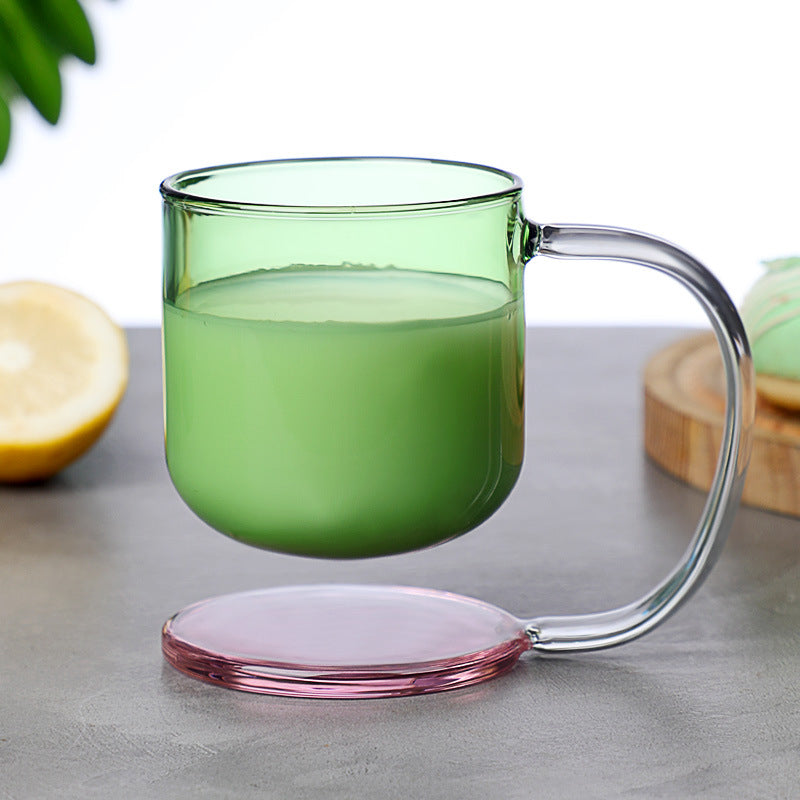 High Borosilicate Creative Floating Glass Mug - Heat-Resistant Drinkware