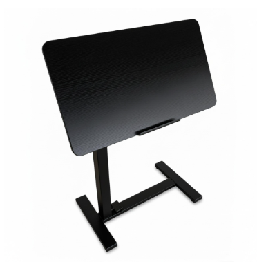 Wheeled Adjustable Bedside Table - Portable Height & Angle Adjustments