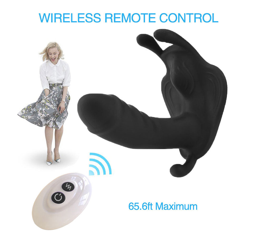Wireless Remote Control Butterfly Heating Wear - Female Adult Wellness Device