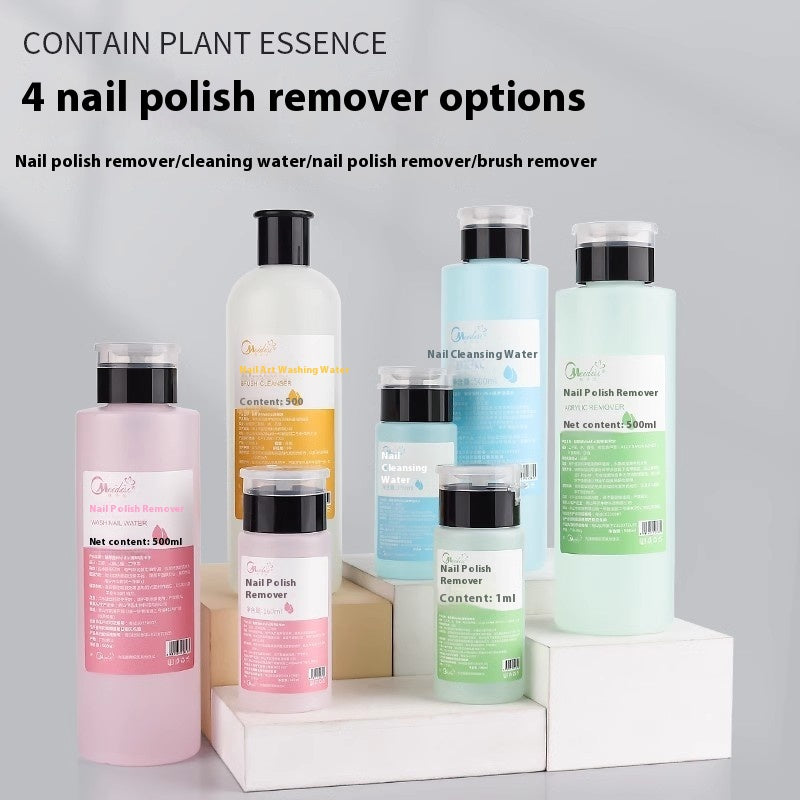 Nail Art Press Bottle Cleaning Solution for Nail Removal & Care - 1000ml