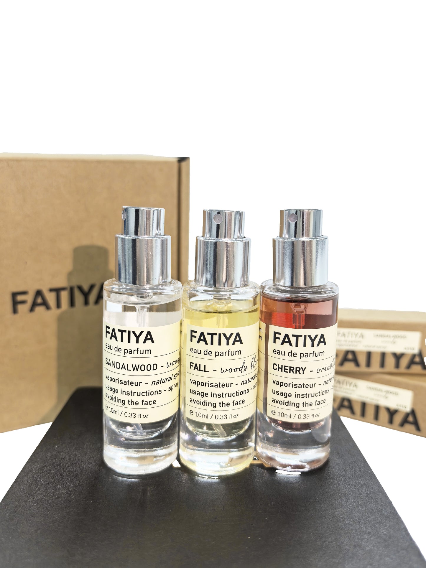 Sandalwood Essential Oil - 3 x 10ml Aromatherapy Body Care Set