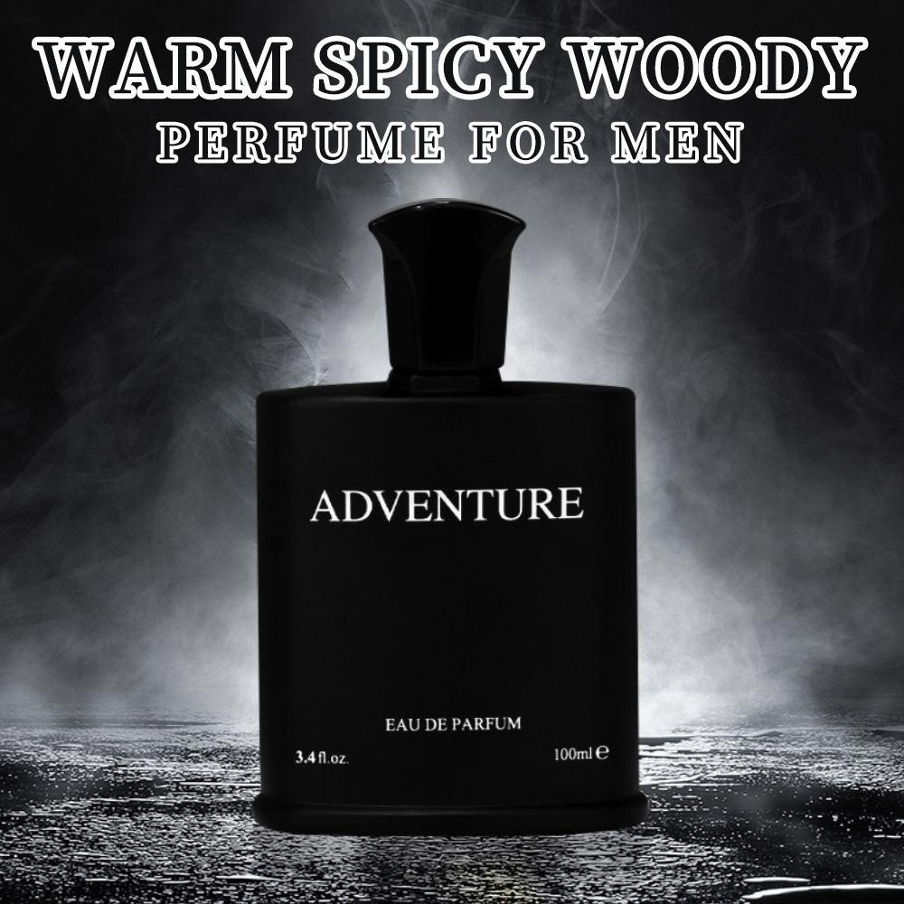 Men's Eau de Toilette - Fresh Citrus and Woody Fragrance for Daily Wear