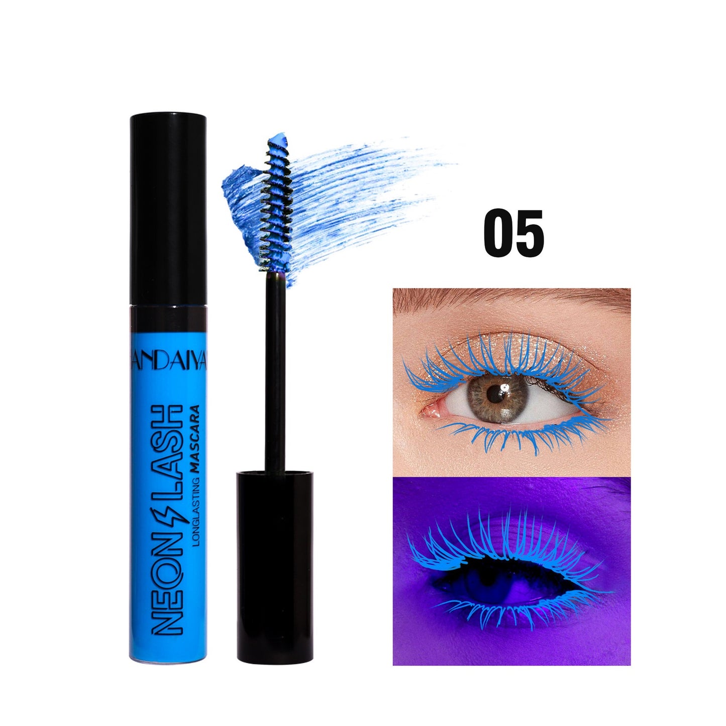 Long-Lasting Waterproof Lengthening Curling Mascara - Smudge-Proof