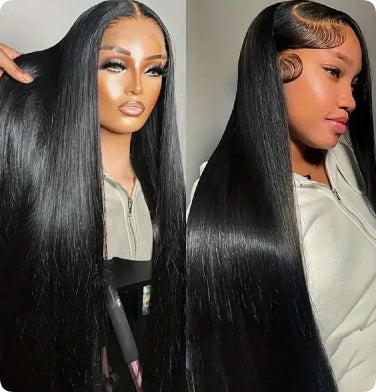 Long Lace Front Wig for Halloween and Christmas - 13x4 HD Synthetic Hair
