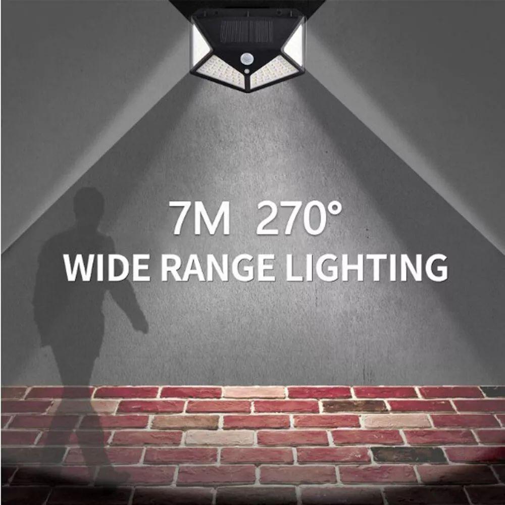 2-Pack Solar LED Wall Lights - Outdoor Garden & Patio Lighting