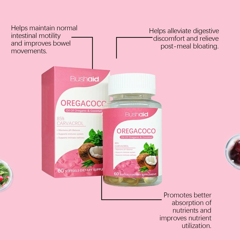 Coconut Oil Softgel Capsules - 60 Count