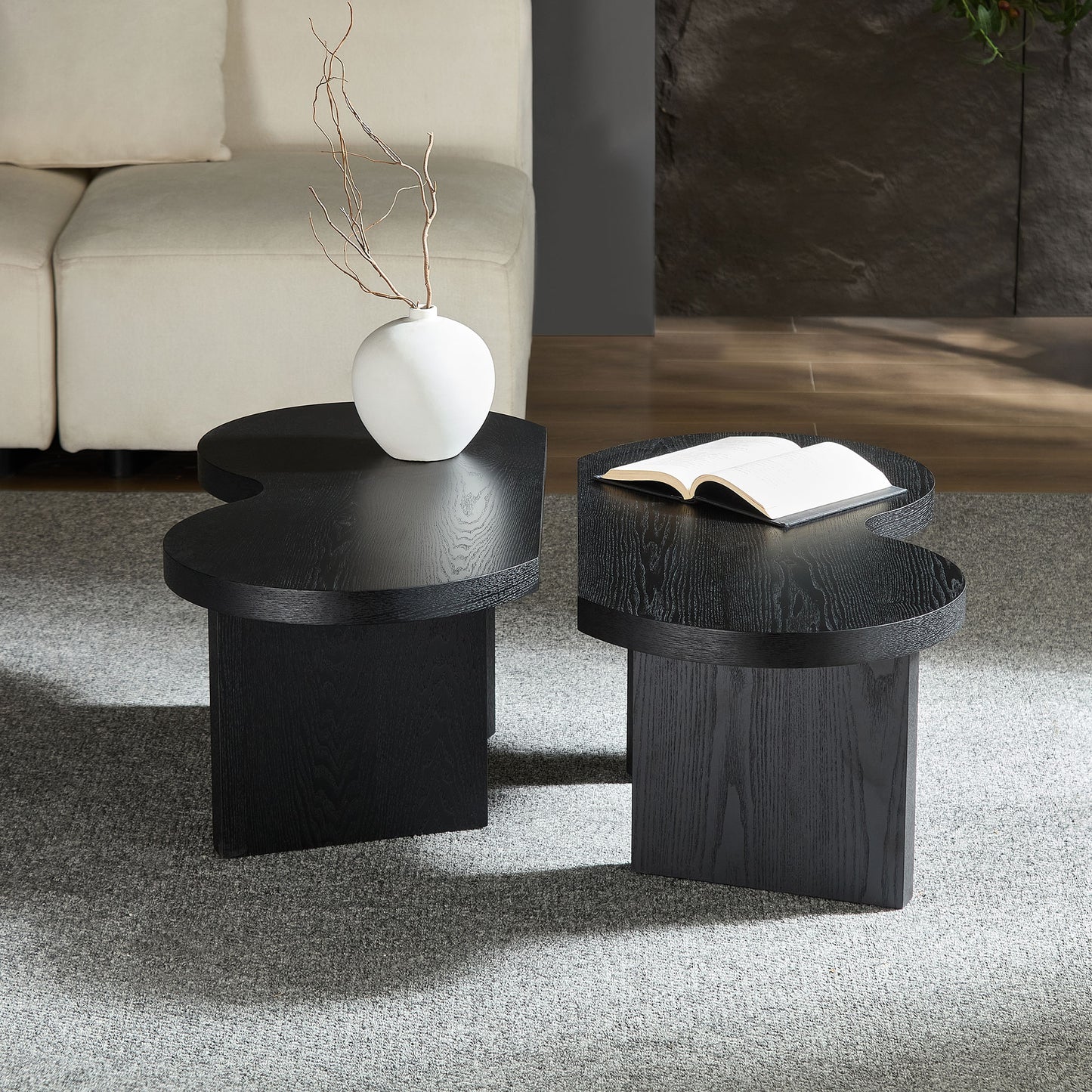 Butterfly MDF Coffee Table - Modern Design for Living Room & Bedroom