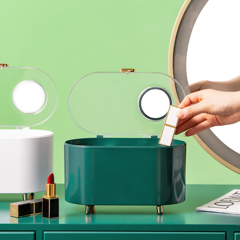 Lipstick Storage Box - 2L Tabletop Dressing Table Organizer