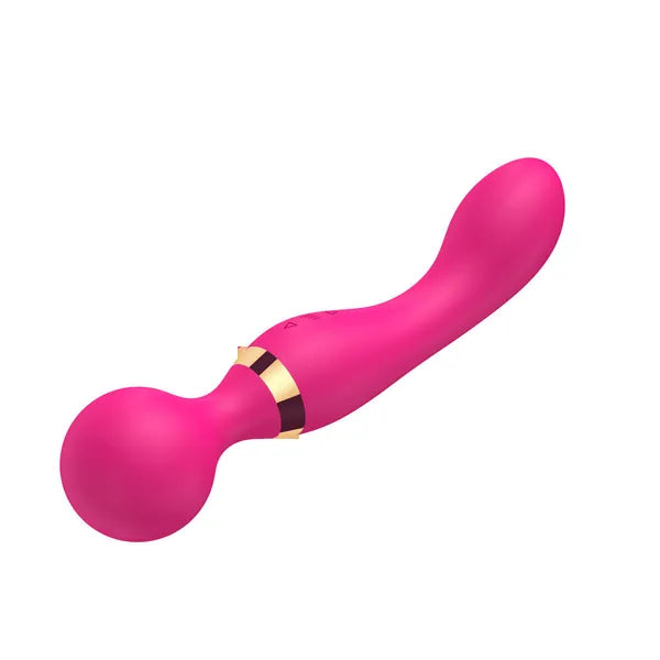 Rechargeable Double Head Wand Massager - 20 Modes & 8 Speeds